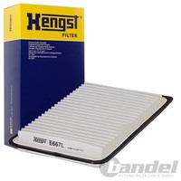 Hengst Filter Luftfilter Passend FüR Mazda 2 3 | E667L