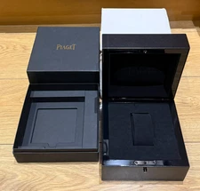 Genuine Original Piaget Current Large Watch Presentation Box Case Complete Set