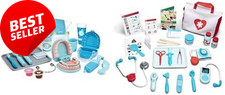 Kids Medical Play Set 25PC Dentist Doctor Kit Pretend Toy Ages 3 