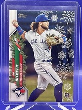 2020 Topps Holiday Baseball Bo Bichette RC Toronto Blue Jays Base Rookie #HW94