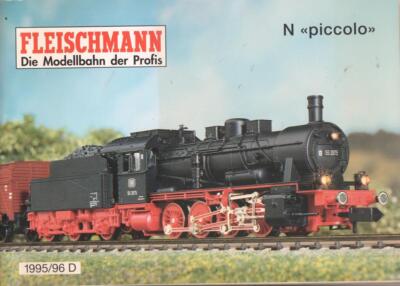 Fleischmann Die Modellbahn der Profis N piccolo 1995/96 D