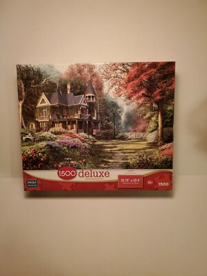 Mega Puzzles 1500 Deluxe Victorian Garden