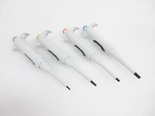 FOUR SARTORIUS MLINE PIPETTE LOT 0.5- 10 10- 100 20- 200 100- 1000 uL