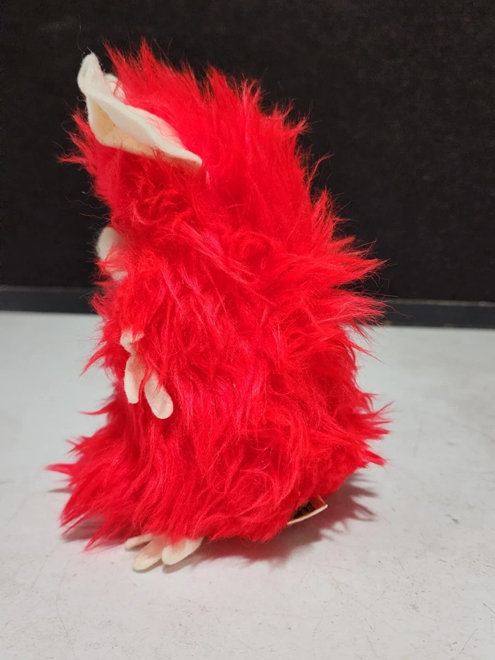 1974 Dakin Plush BIG RED FURRY MOUSE Pillow Pets 6" - Image 2 of 4