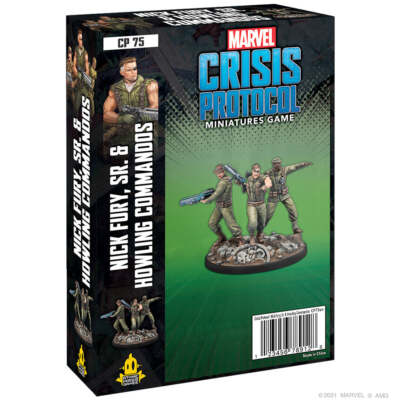Nick Fury Sr und Howling Commandos: Marvel Crisis Protocol