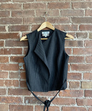 Vintage Mark Eisen For Henri Bendel Women’s Vest, 100% Wool Sz 6 Usa