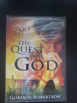 The 700 Club Presents the Quest for God with Gordon Robertson Brand New Sealed