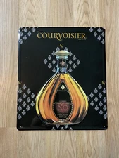 House Of  Courvoisier Cognac XO Imperial Metal Tin Bar Sign 2002, Mancave 14x12”
