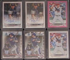 2022 Topps Chrome Riley Adams Auto Refractor 403/499 RC Lot of 6 Nationals