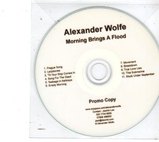 (GC591) Alexander Wolfe, Morning Brings A Flood - DJ CD