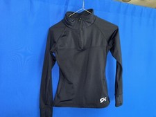 GK Elite Black ASI Gymnastics Athletic Long Sleeve Jacket Youth Size Medium