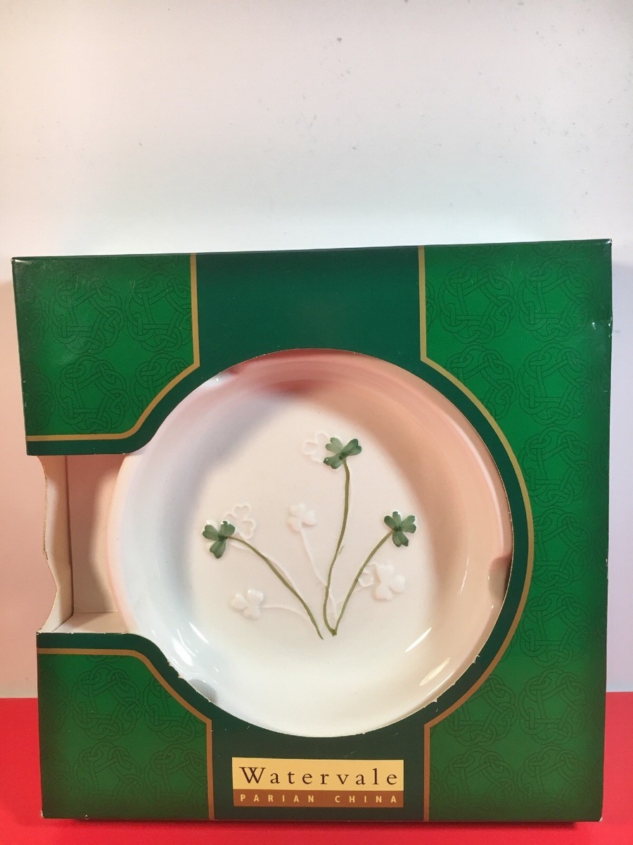 Watervale Parian China Shamrock Ashtray