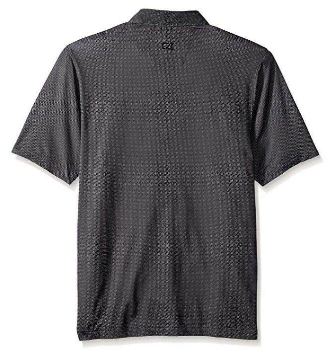 Cutter & Buck Men's Moisture Wicking Drytec UPF 50+ Print