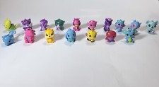 Hatchimals Colleggtibles Lot Of 17 Mixed Animal Figure Toys Plus Pink Egg Carton