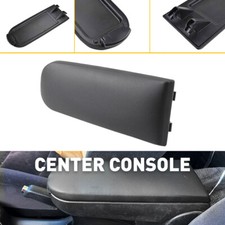 Armrest Center Box Console Lid 1999-05 Cover For Vw Jetta Golf Black Leather Us