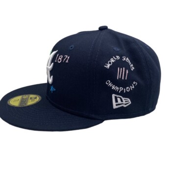 Atlanta Braves キャップ ネイビー Atlanta Braves MLB Core Classic 9TWENTY Navy Dad Cap