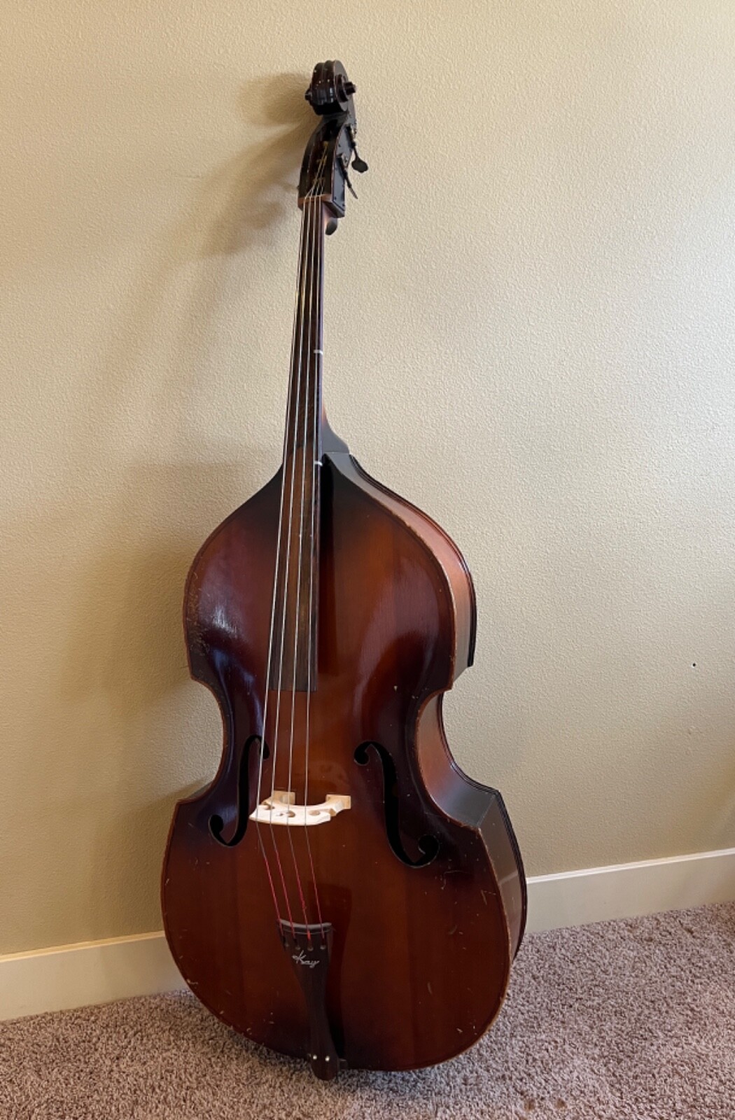 Vintage Kay C1 Upright BASS VIOL 3/4 Size Ready to play! eBay