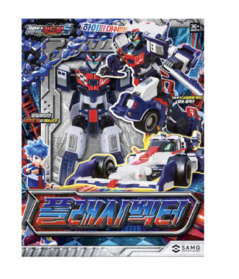 2025 NEW Metal Cardbot S FLASHVECTOR Race Car Transformer Robot
