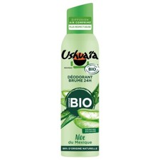 lot de 3 Déodorant BIO 24h USHUAIA aloé vera du Mexique  (125ml x 3)