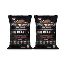 Bear Mountain FK99 Premium All Natural Low Moisture Hardwood Smoky Gourmet Bl...