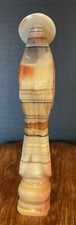 Vintage Madonna and Child Slag Glass Figurine Statue