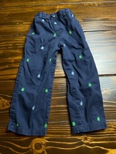 Kitestring by Hartstrings Pants, Girl's 4T Toddler, Navy Blue, Adjustable Waist