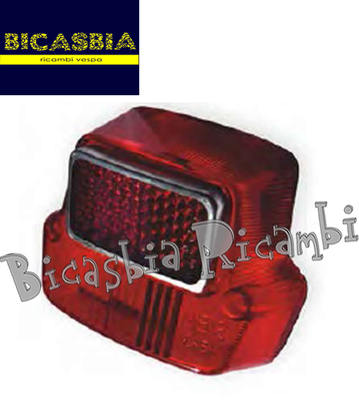 8036 Gemma Siem Rear Light Vespa 50 N V5A1T Up To Frame