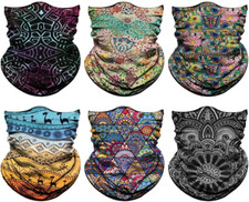 6 Pack Pasamontanas Calavera Balaclava Militar Mascara Para El Frio De Moto