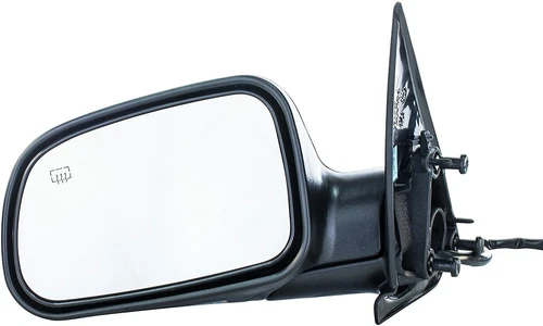 Left-Driver Side Textured Heated Mirror for 99-04 Jeep Grand Cherokee