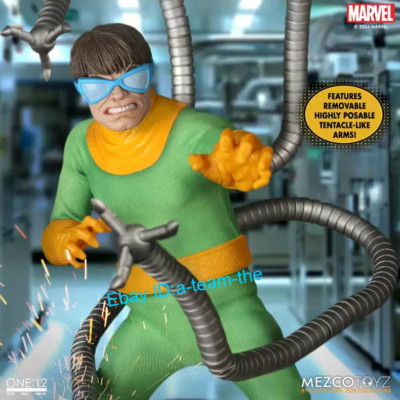 Mezco Toyz Doctor Octopus 1/12 Scale 6″ Toys Figuress Otto Gunther