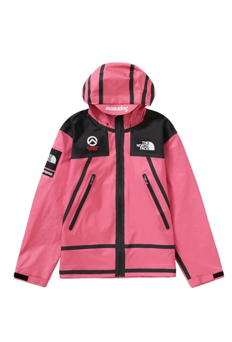 SUPREME x The North Face Summit Series Outer Tape Seam Jacket Pink
