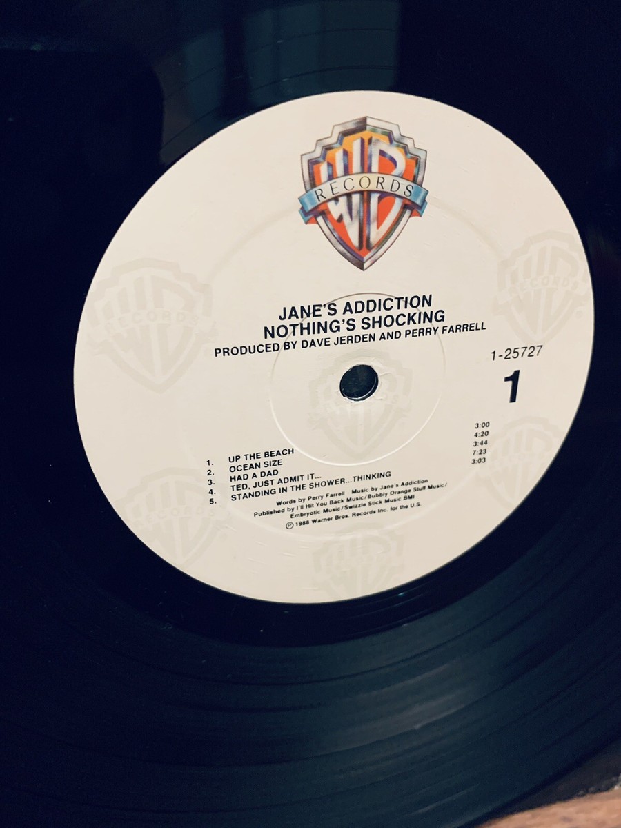 Jane's Addiction - Nothing's Shocking (1988) LP US 1st PRESS PROMO