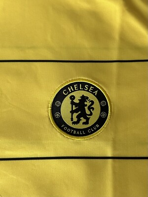 Nike Chelsea FC Away 21/22 Dri-Fit Soccer Jersey Yellow Women's Sz