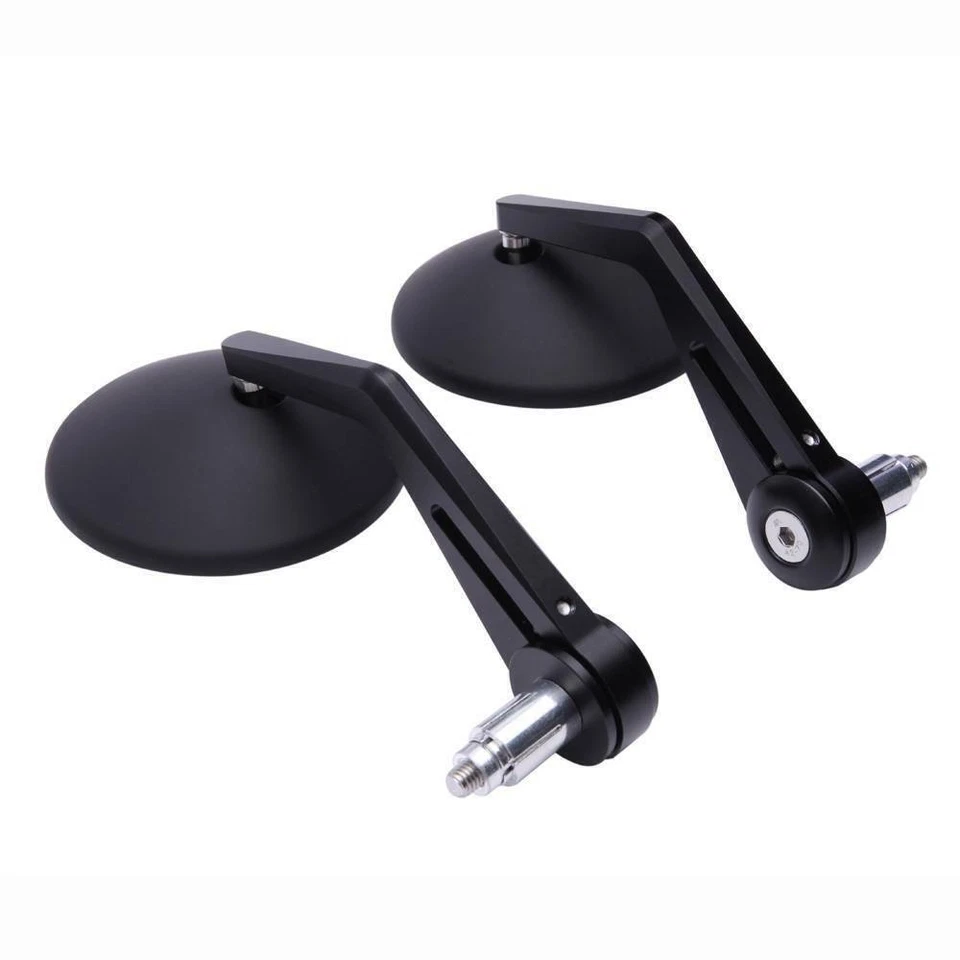 Rearview Side Mirrors Black Universal Fits For Harley Sportster 1200 96-2016 — 第 4/4 张图片