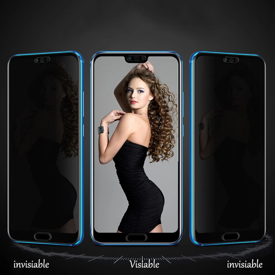 Protector de pantalla de privacidad completamente cubierto película suave para Huawei P30 Pro Nova 4 nuevo Foto 3 de 4