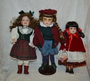 modern porcelain dolls