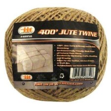 100 extra strong all natural premium 400' jute twine string Heavy Duty CordRope