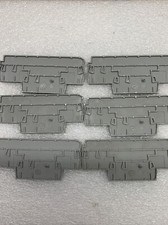 (LOT OF 6) Phoenix Contact D-STTB 2,5-TWIN Gray Wire Terminal D-STTB 2.5 3038558