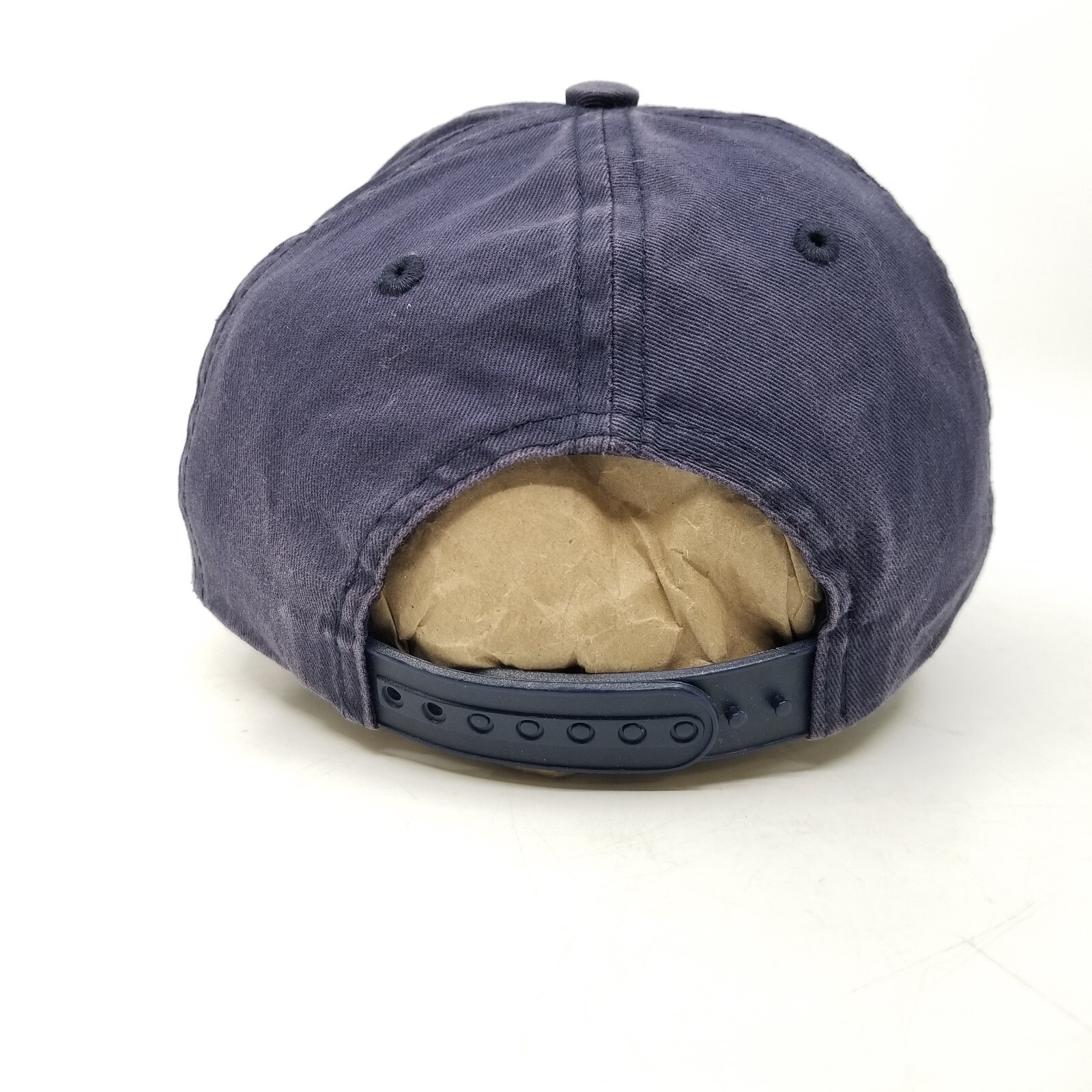 Solid Snapback Baseball Hat Cap Adjustable Navy B… - image 3