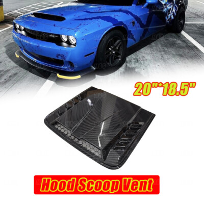 Universal Air Outlet Hood Scoop Vent For Camaro Mustang Challenger Sliverado