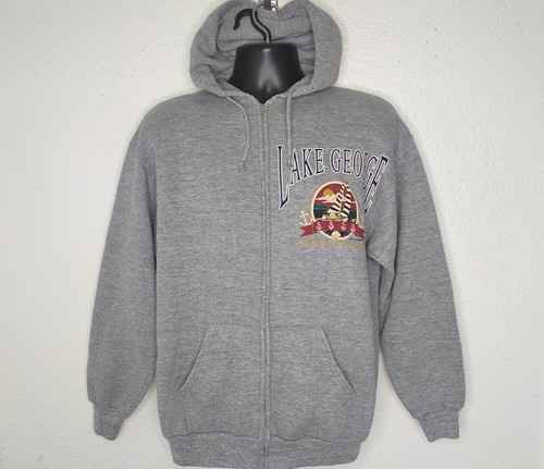 Vintage 90s Jerzees Mens L Hoodie Full 