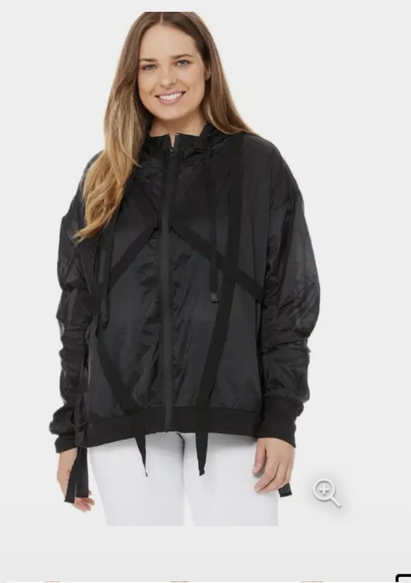 【✨新品✨】ALO YOGA◎スウェイジャケット ヴィンテージ パーカー 黒 ALO Yoga Sway Jacket. SZ