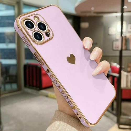Mädchen Herz Silikon Soft Case für Apple iPhone 17 16 15 14 13 Pro Max 12 Hülle - Bild 15 von 21