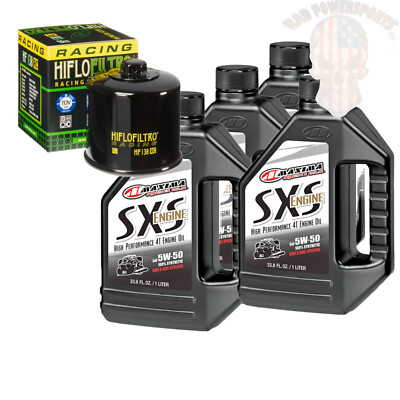 Oil Change Kit For 2004 Suzuki LT-F400 Eiger 2X4 SRA Maxima SXS Synthetic 5W-40