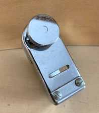 FUJI 60s 70s Vtg Snare Drum Adjustable BUTT PLATE Strainer Part Japan 1-1/16-in.