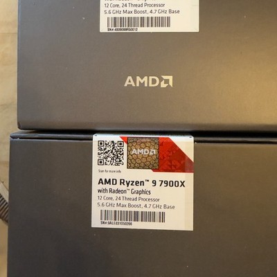 AMD Ryzen 9 7900x Processor (5.6 GHz, 12 Cores, LGA 1718/Socket