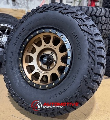 17x8.5 Method MR305 NV Bronze Wheels 35