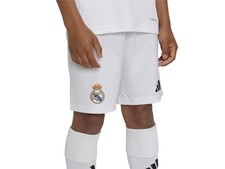 Adidas Real Madrid 11-12 YEARS Home Shorts 2024/25 IT5176