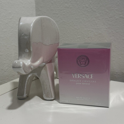 Versace Bright Crystal Eau de Toilette Spray Regular Size 3.0 US fl oz