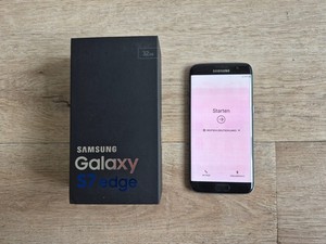SAMSUNG GALAXY S7 edge SM-G935F 32GB schwarz HANDY OVP ! defekt